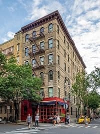 The Greenwich Village building, 90 Bedford Street, used as the friends' apartment block